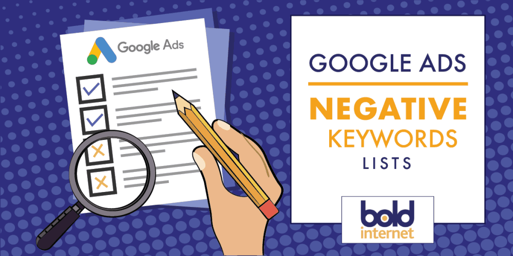 Google Ads Negative Keyword Lists